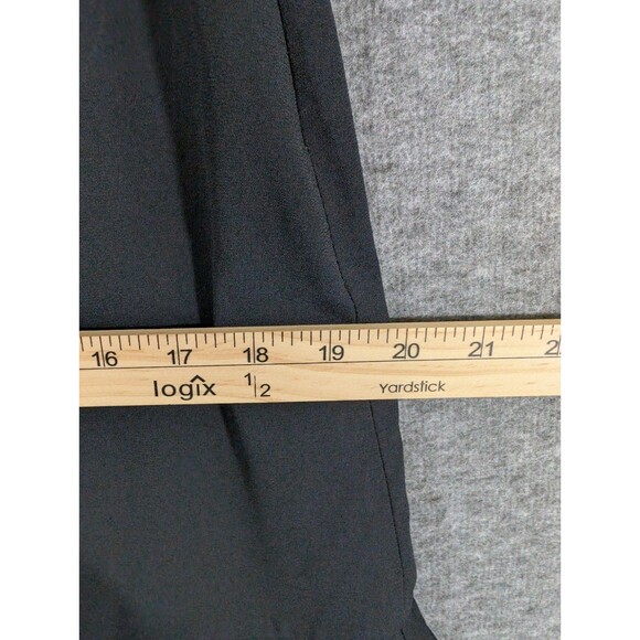 Cyntha Skirt Lined Black Pleated with Zipper Detail Womans Size 8 Flaw - Picture 10 of 12